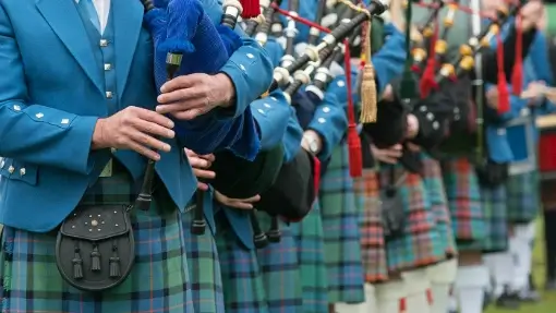 Moray Is - Moray Visitor Guide Tartan and Bagpipes | Moray Is | Moray Visitor Guide